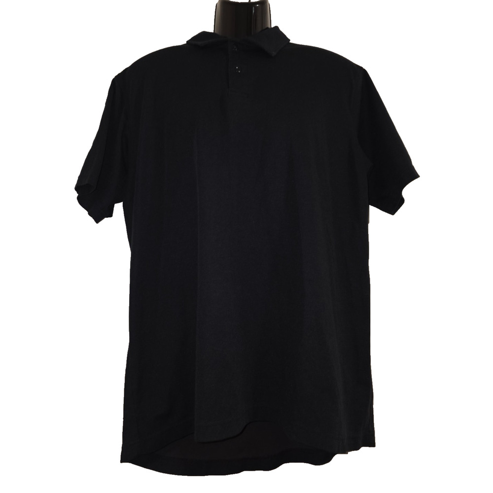 Blauer Men’s Black Polo Shirt Short Sleeve Size L M015A
